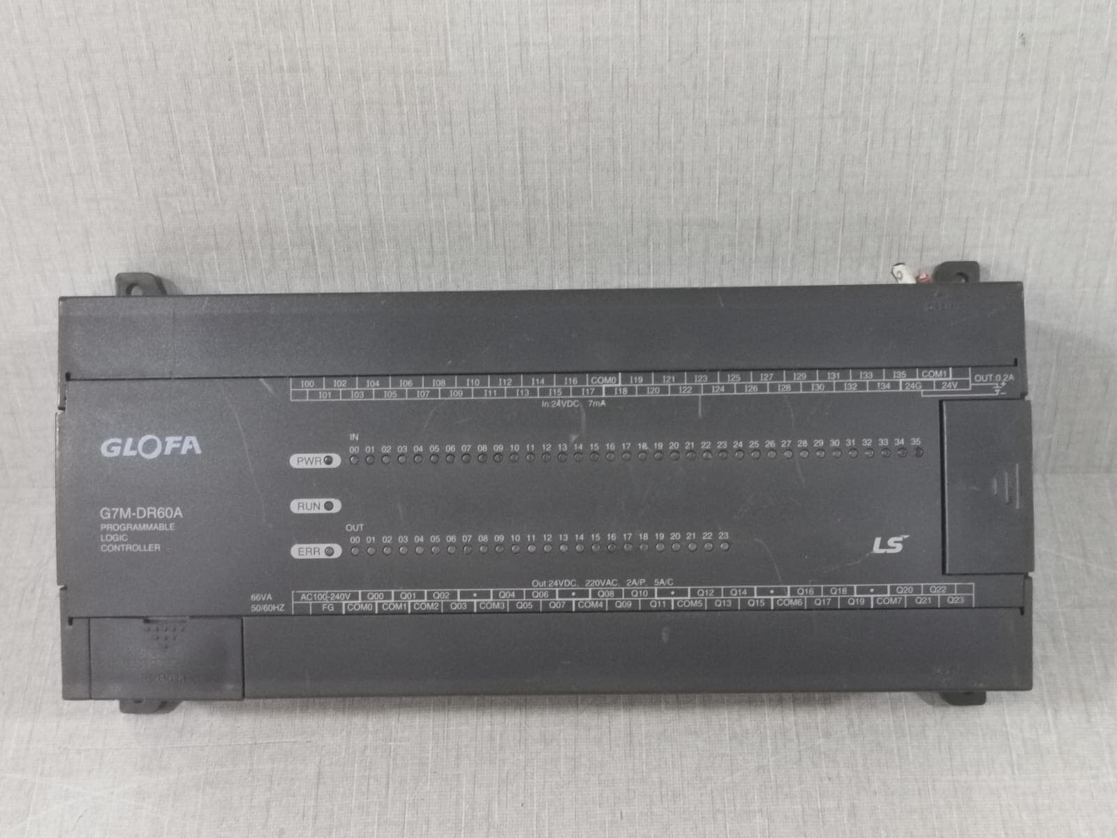 GLOFA G7M-DR60A V1.9 PROGRAMMABLE LOGIC CONTROLLER