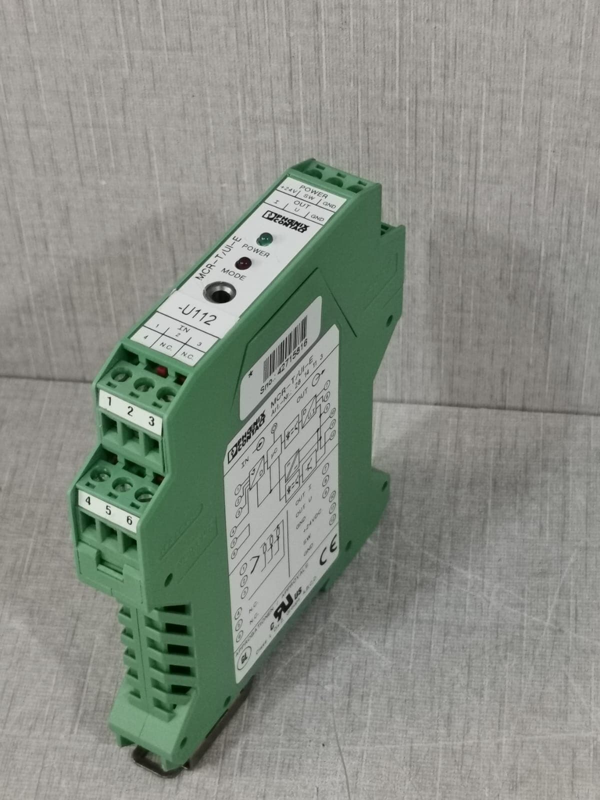 Phoenix Contact MCR-T-UI-E -2814113 Temperature Measuring Transducer