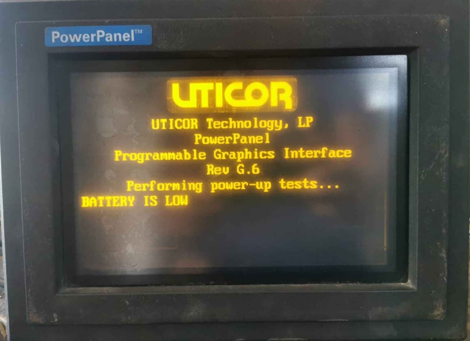 UTICOR Technology Power panel 100G-1M1R4 Rev. E Rev G.6 50/60 DC