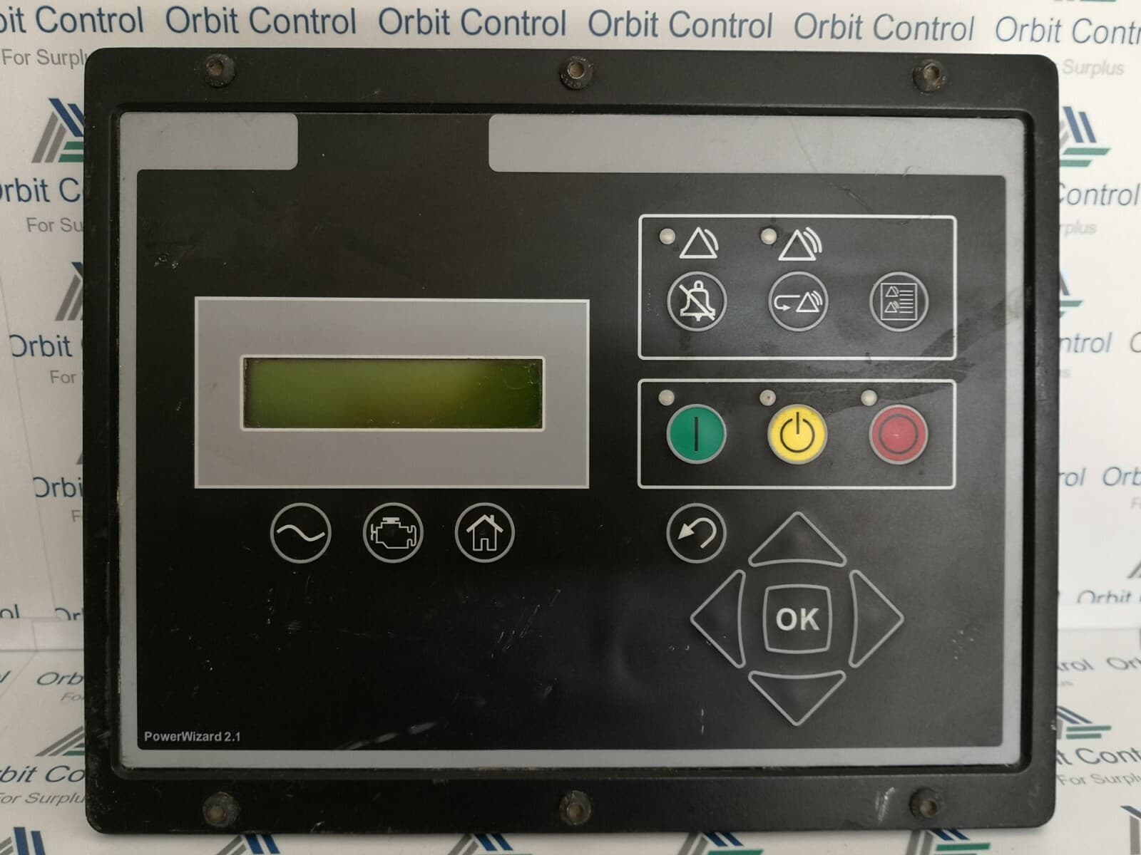 PowerWizard 2.1 Digital Control Panel FGWilson PowerWizard 1.1.1.1+2.1