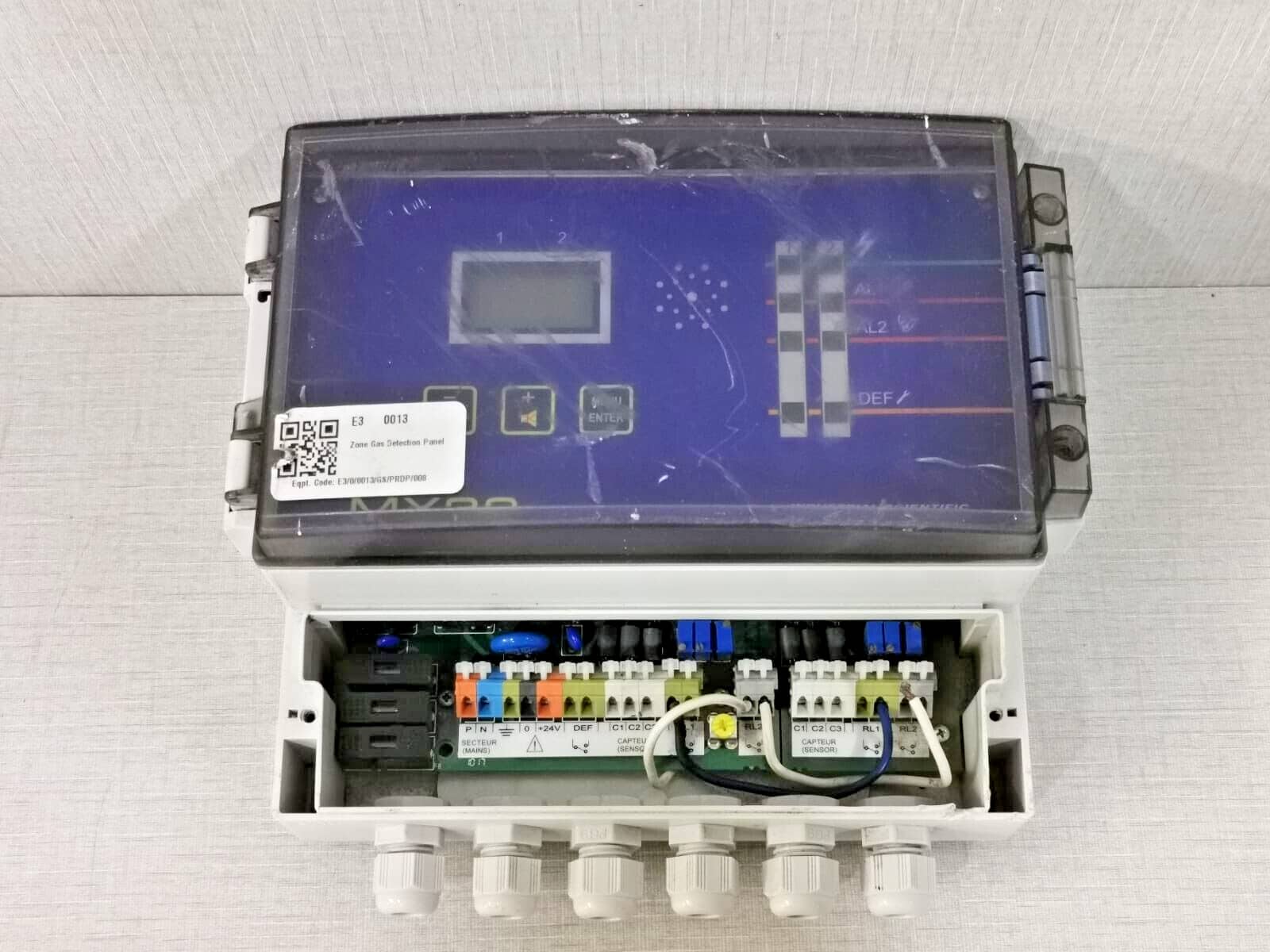 OLDHAM MX32 CONTROL UNIT TYPE 2 CHANNEL 220V 50/60Hz 24V