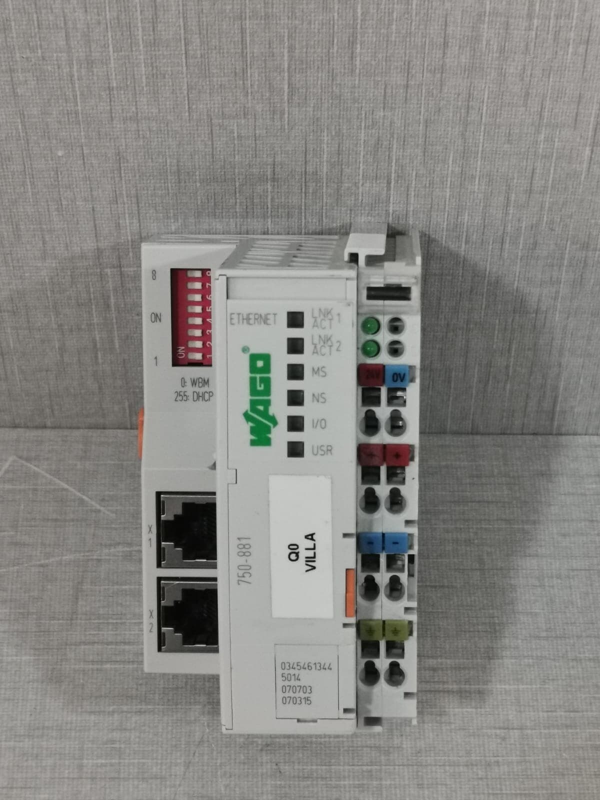 WAGO 750-881 Ethernet Controller