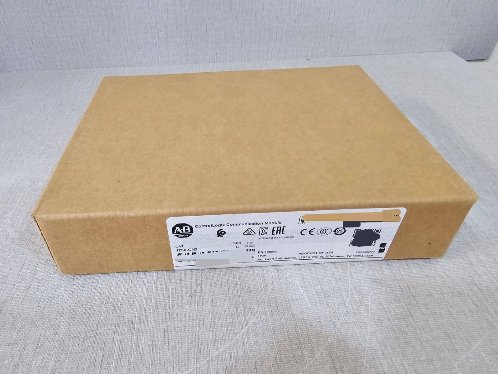 Factory Sealed AB 1756-CN2 SER C ControlLogix Communication Module 1756CN2