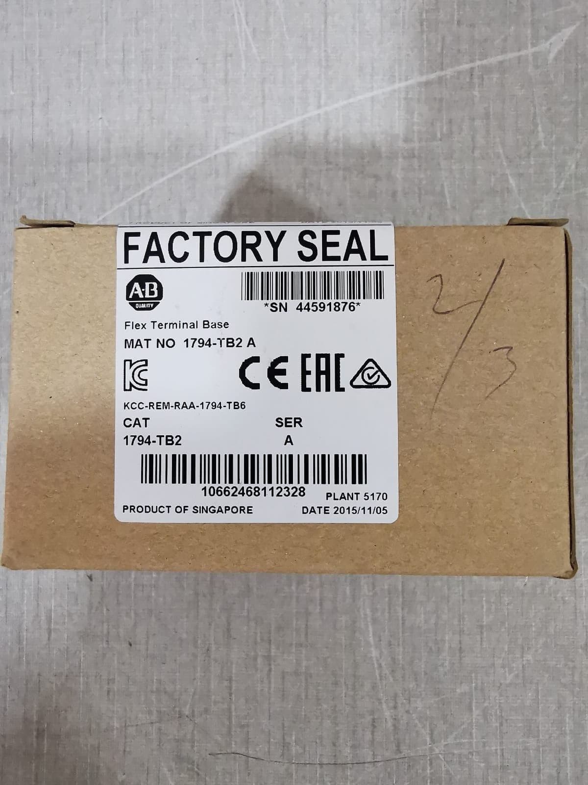 Allen-Bradley 1794-TB2 A Flex Terminal Base