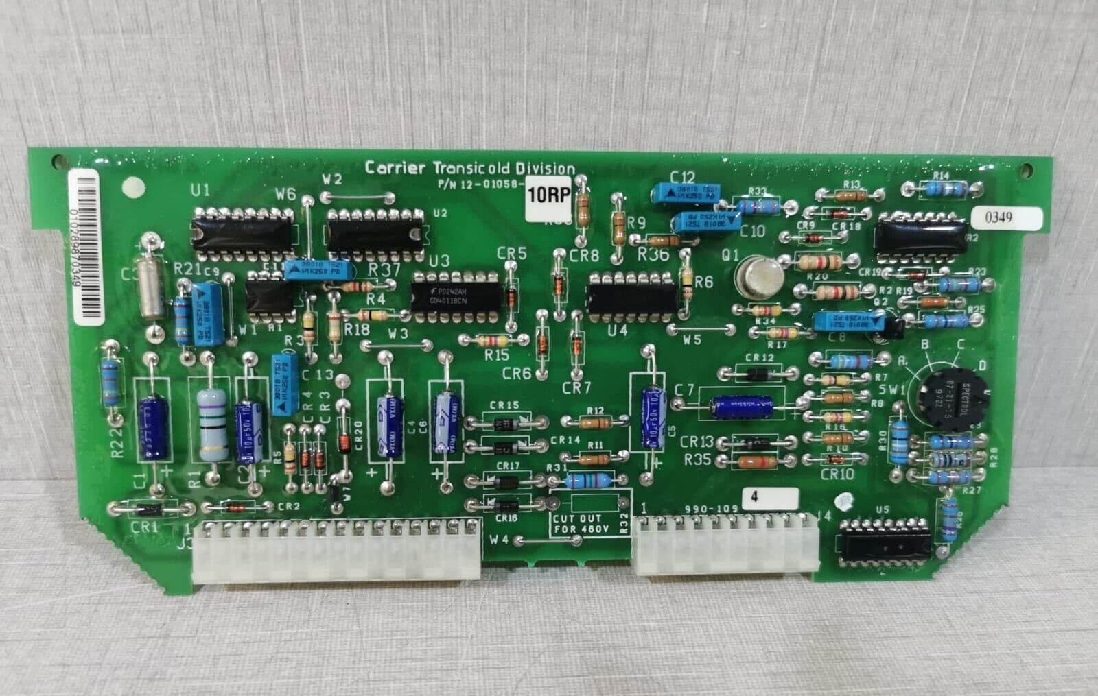 CARRIER TRANSICOLD DIVISION 12-01058-10RP