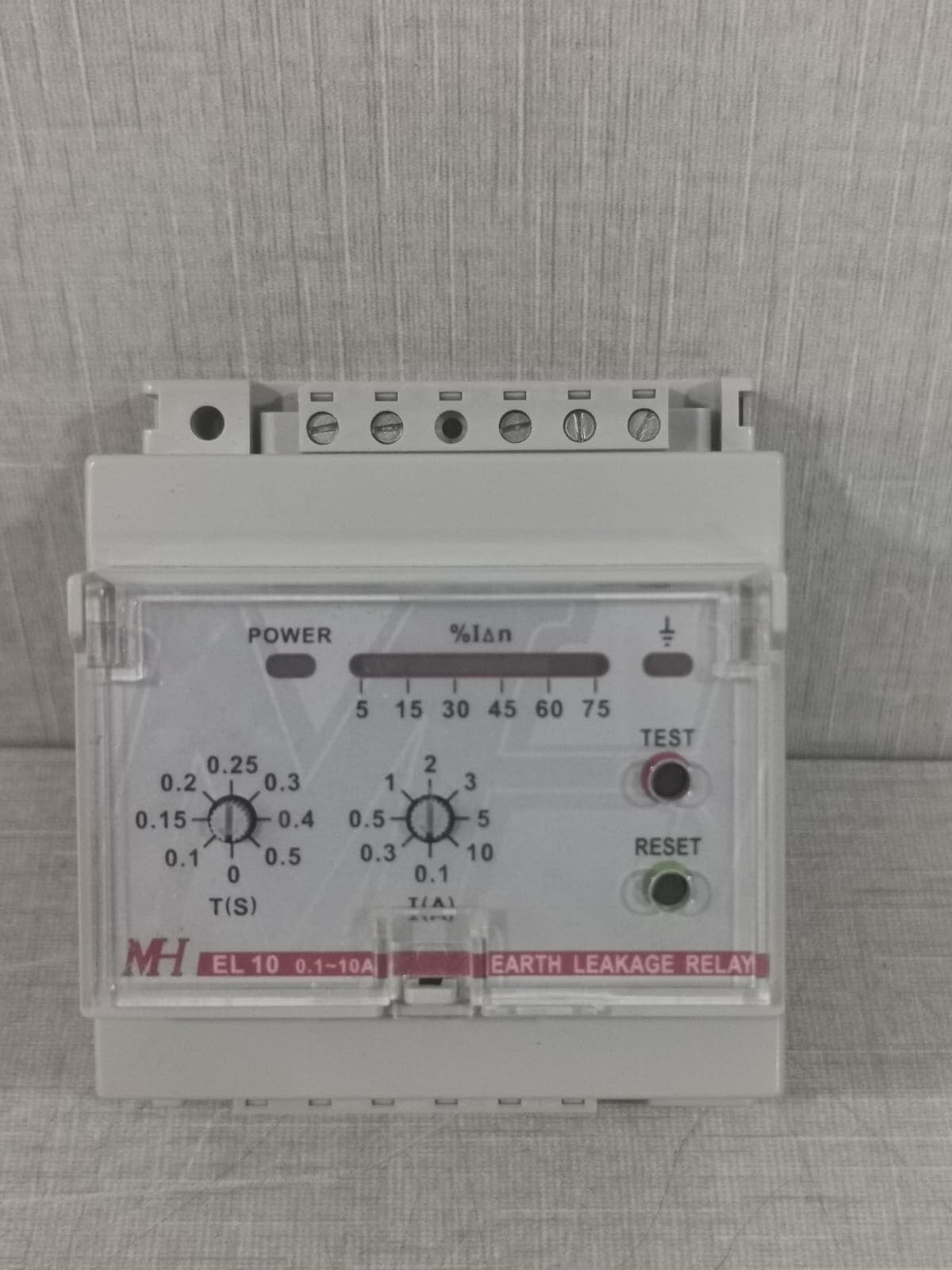 MH EL10 EARTH LEAKAGE RELAY