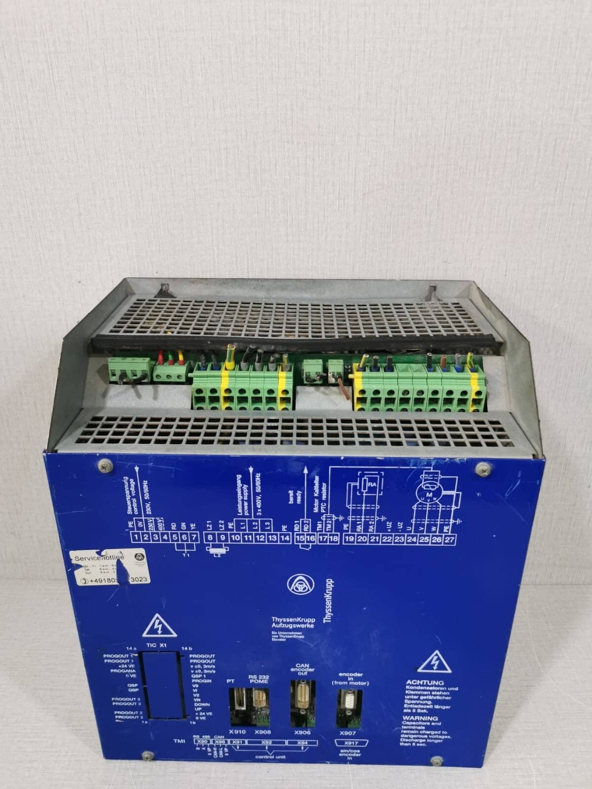 THYSSENKRUPP VVVF-INVERTER CPI 09 ASM/ 6616 000 7321