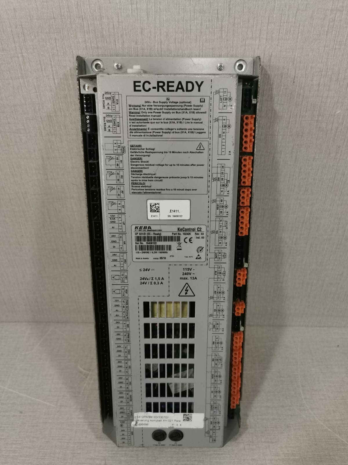 KEBA KeControl C2 102426 REV.03 EC-READY