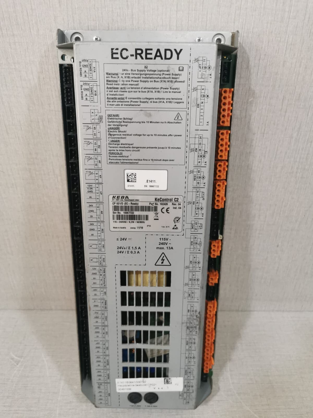 KEBA KeControl C2 102426 REV.04 EC-READY