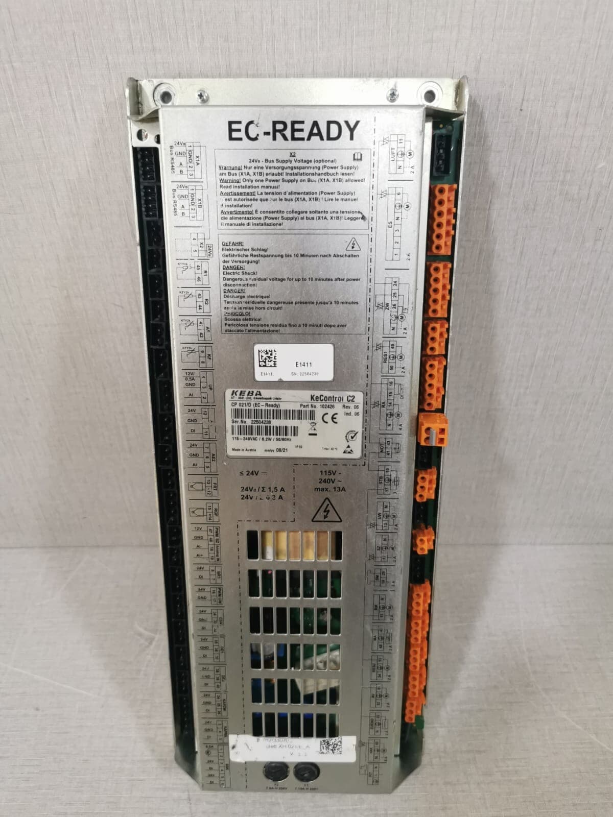 KEBA KeControl C2 102426 REV.06 EC-READY