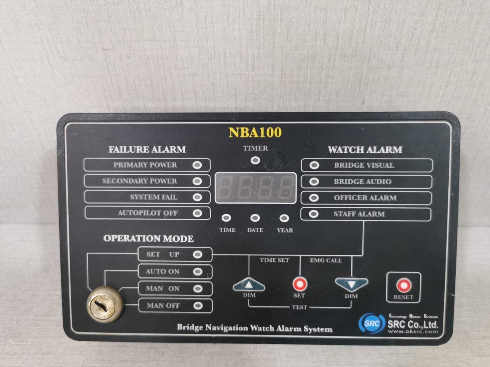 SRC NBA100 BRIDGE NAVIGATION WATCH ALARM SYSTEM