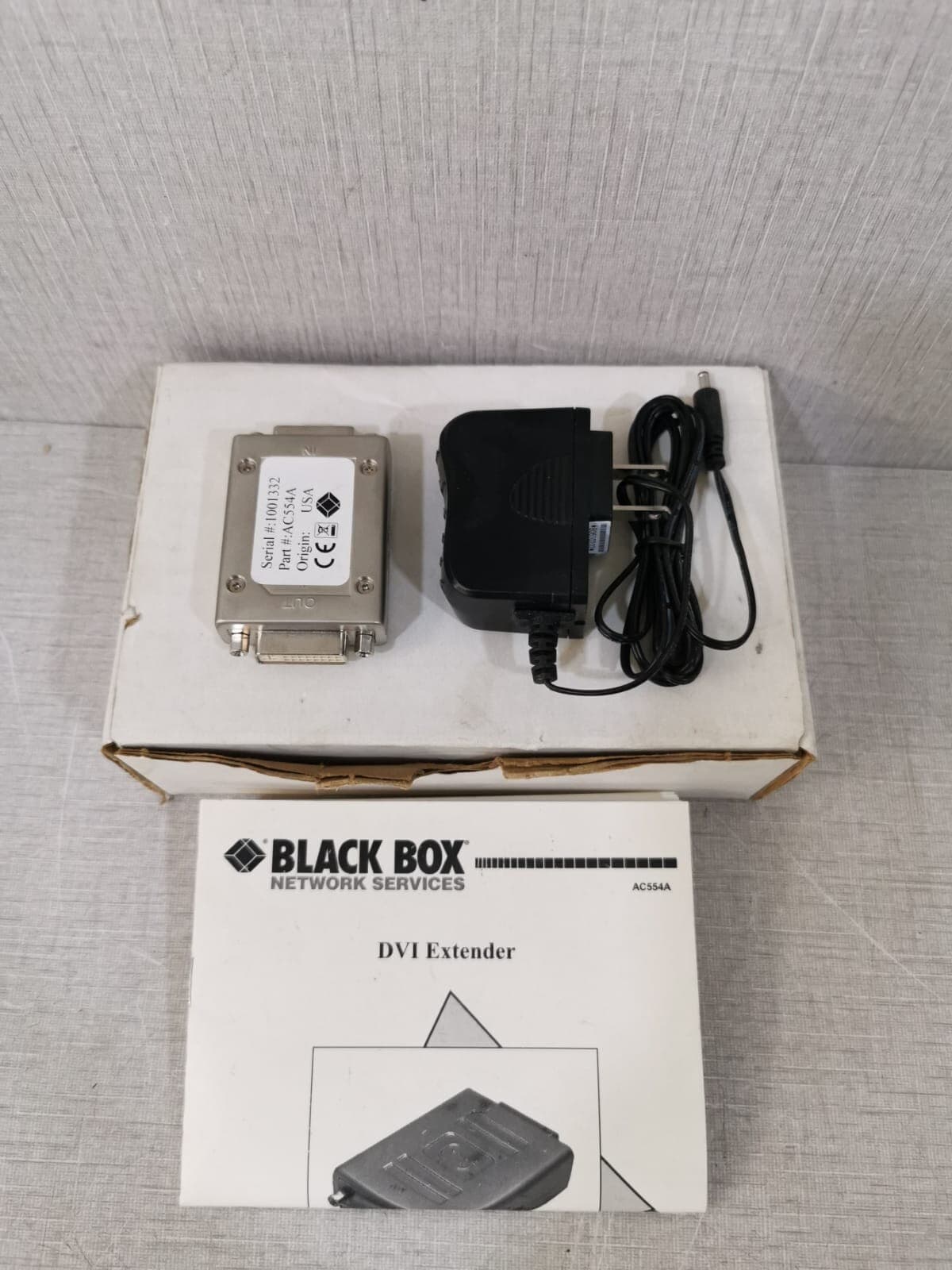 BLACK BOX AC554A DVI EXTENDER
