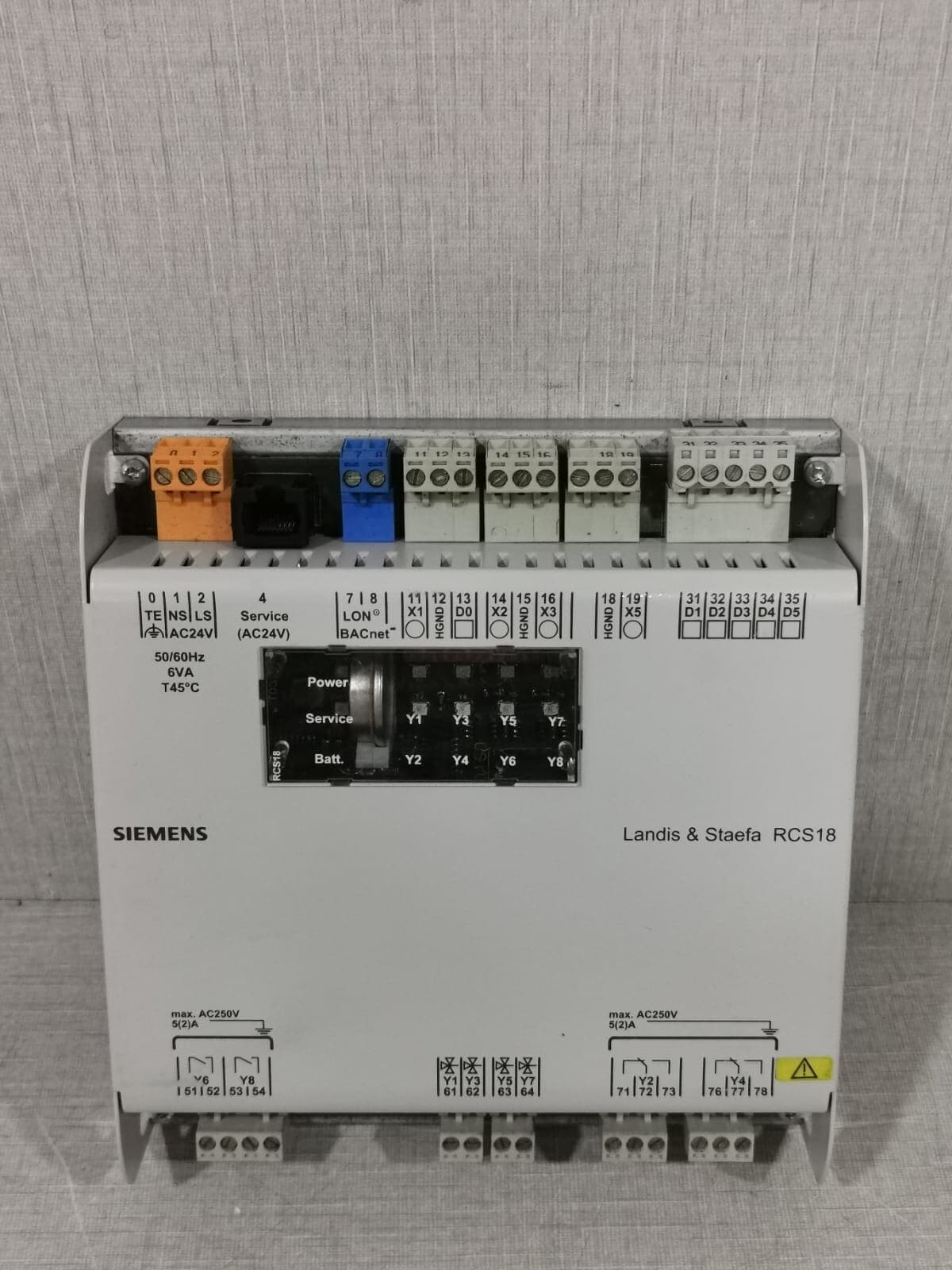SIEMENS LANDIS & STAEFA RCS18/B CONTROLLER