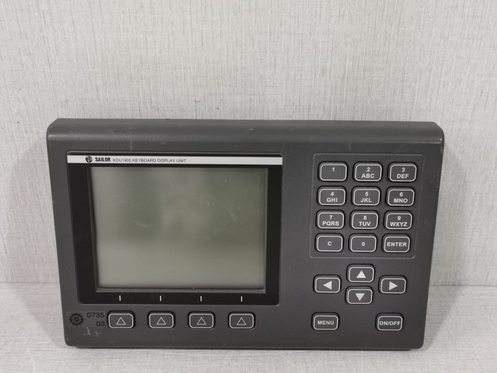 SAILOR KDU1905 KEYBOARD DISPLAY REV 01