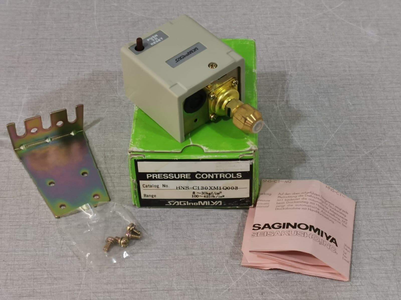 SAGINOMIYA HNS-C130XM1Q003 Pressure Controller