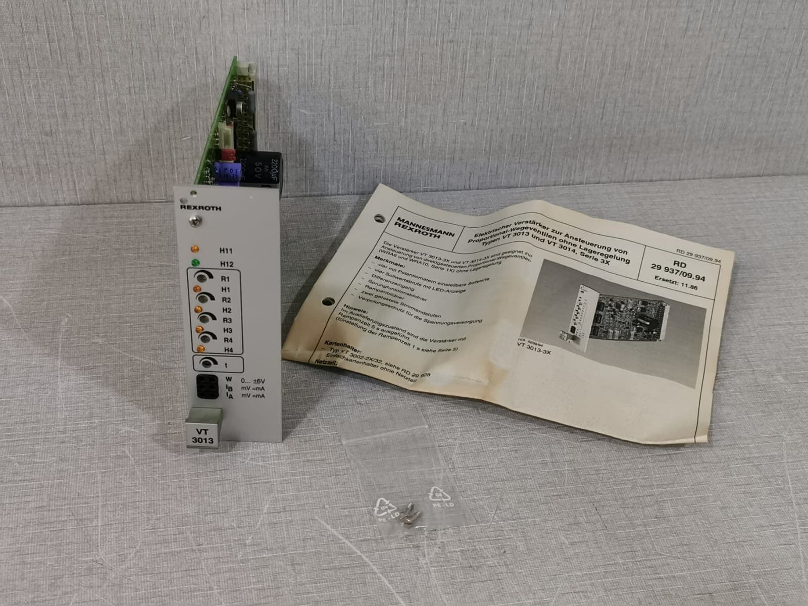 Rexroth VT3013-S37 Proportional Signal Amplifier PCB Card
