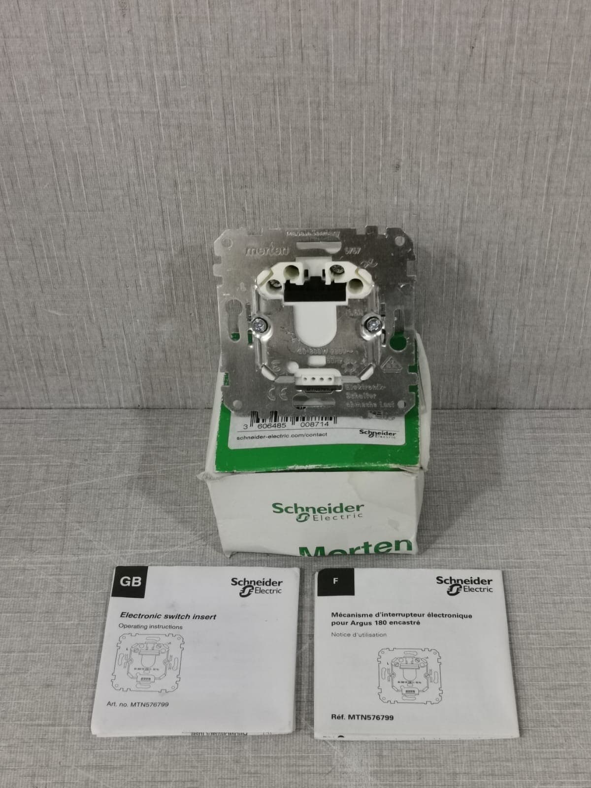 Schneider Electric MTN576799 ELECTRONIC SWITCH INSERT