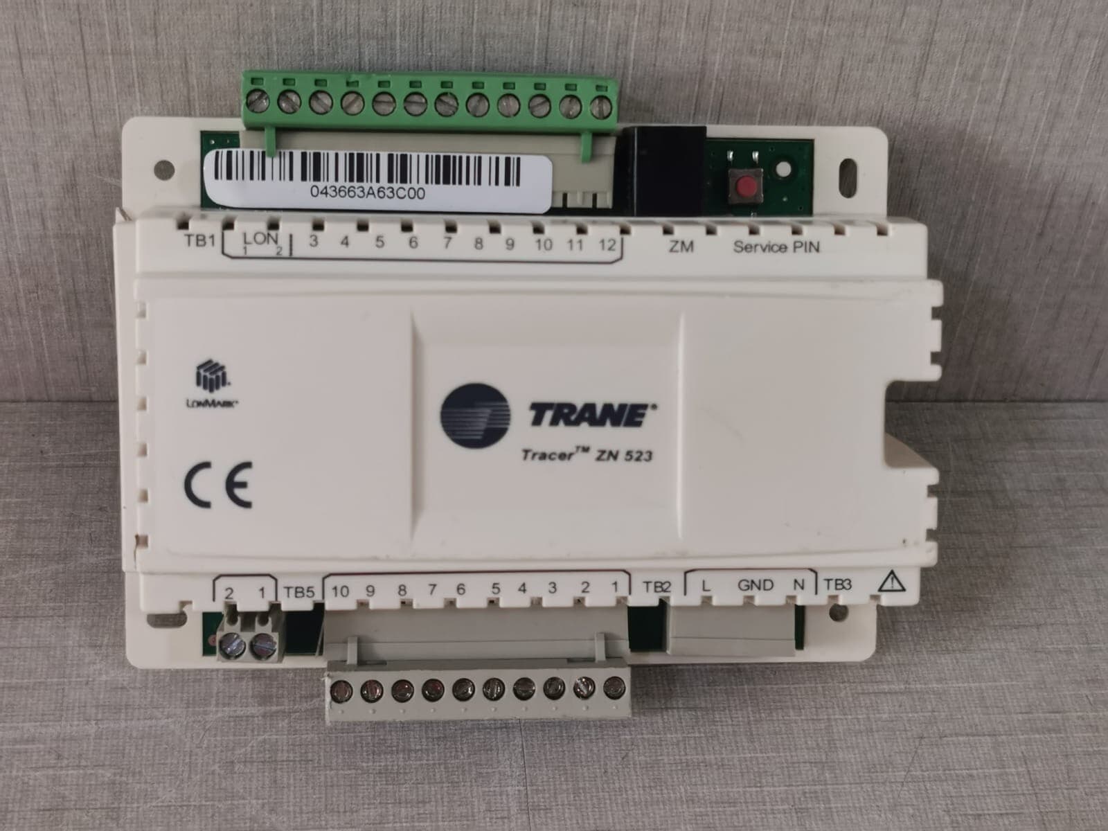 TRANE TRACER ZN523 Zone Controller 5709-2509-003 by LonMark V31R/SV1.02