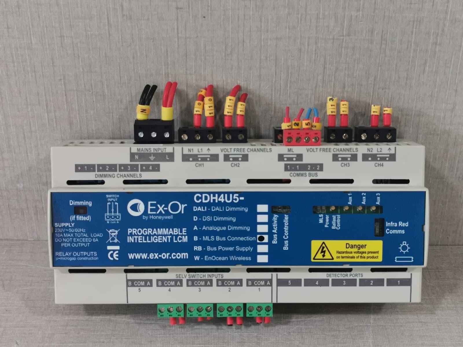Ex-Or BY HONEYWELL CDH4U5 PROGRAMMABLE INTELLIGENT LCM WITH MLS BUS CONNECTION