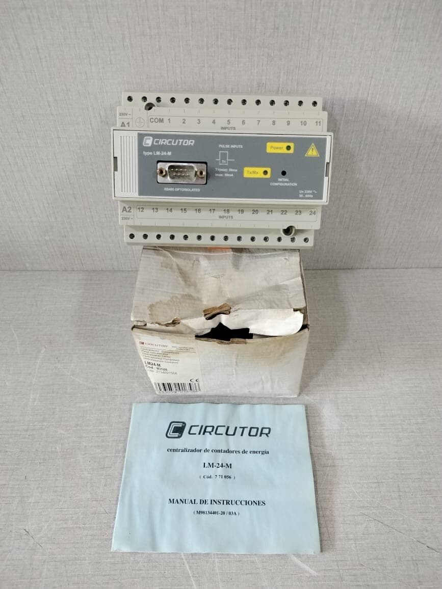 CIRCUTOR LM-24-M ENERGY METER CENTRALIZATION UNIT