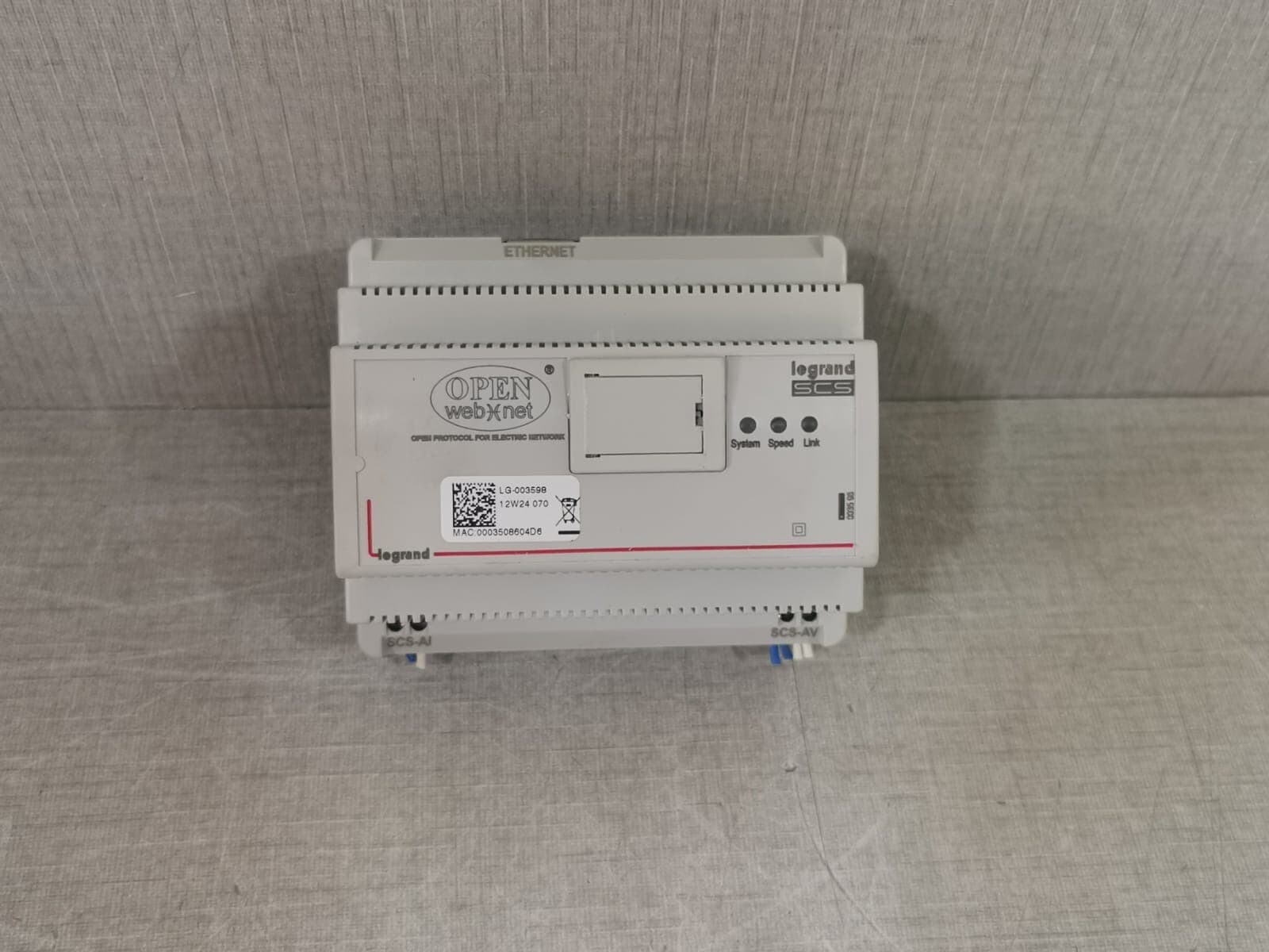 Legrand SCS LG-003598 MYHOME BUS/SCS GATEWAY