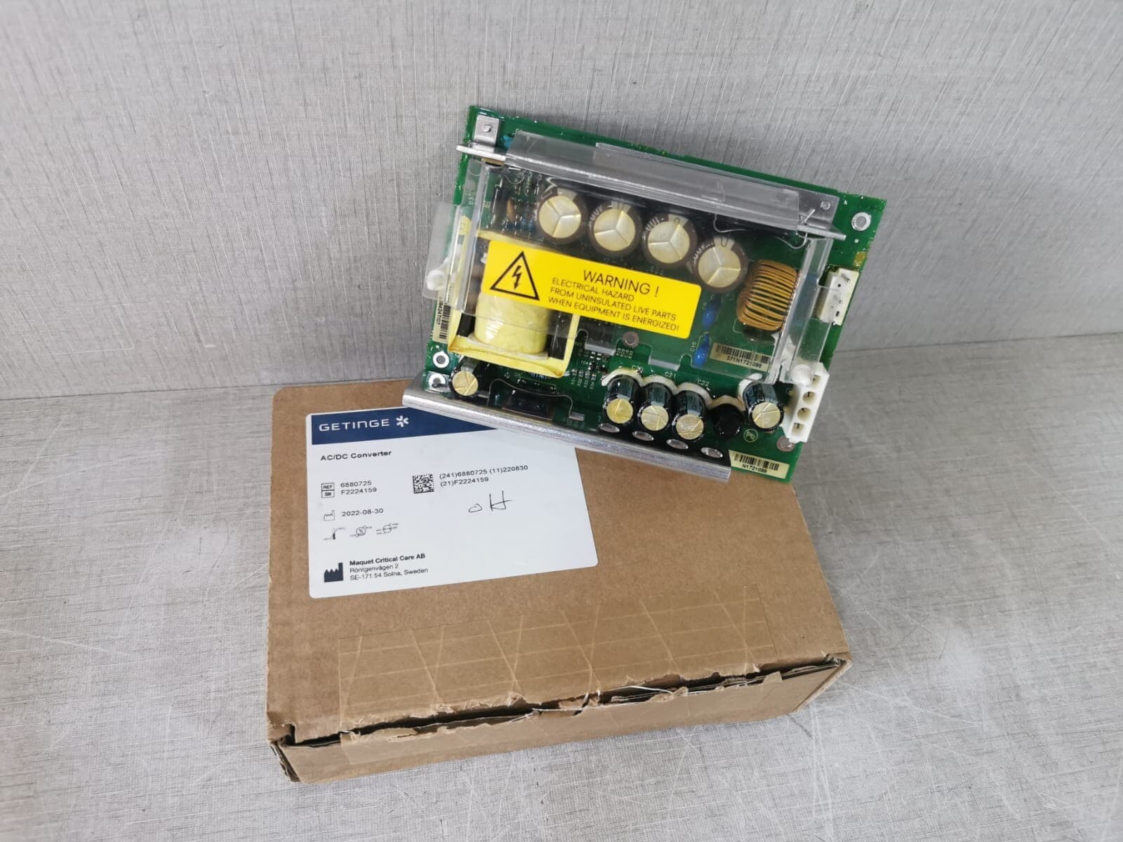 6880725 MAQUET/GETINGE AC/DC CONVERTER for Servo