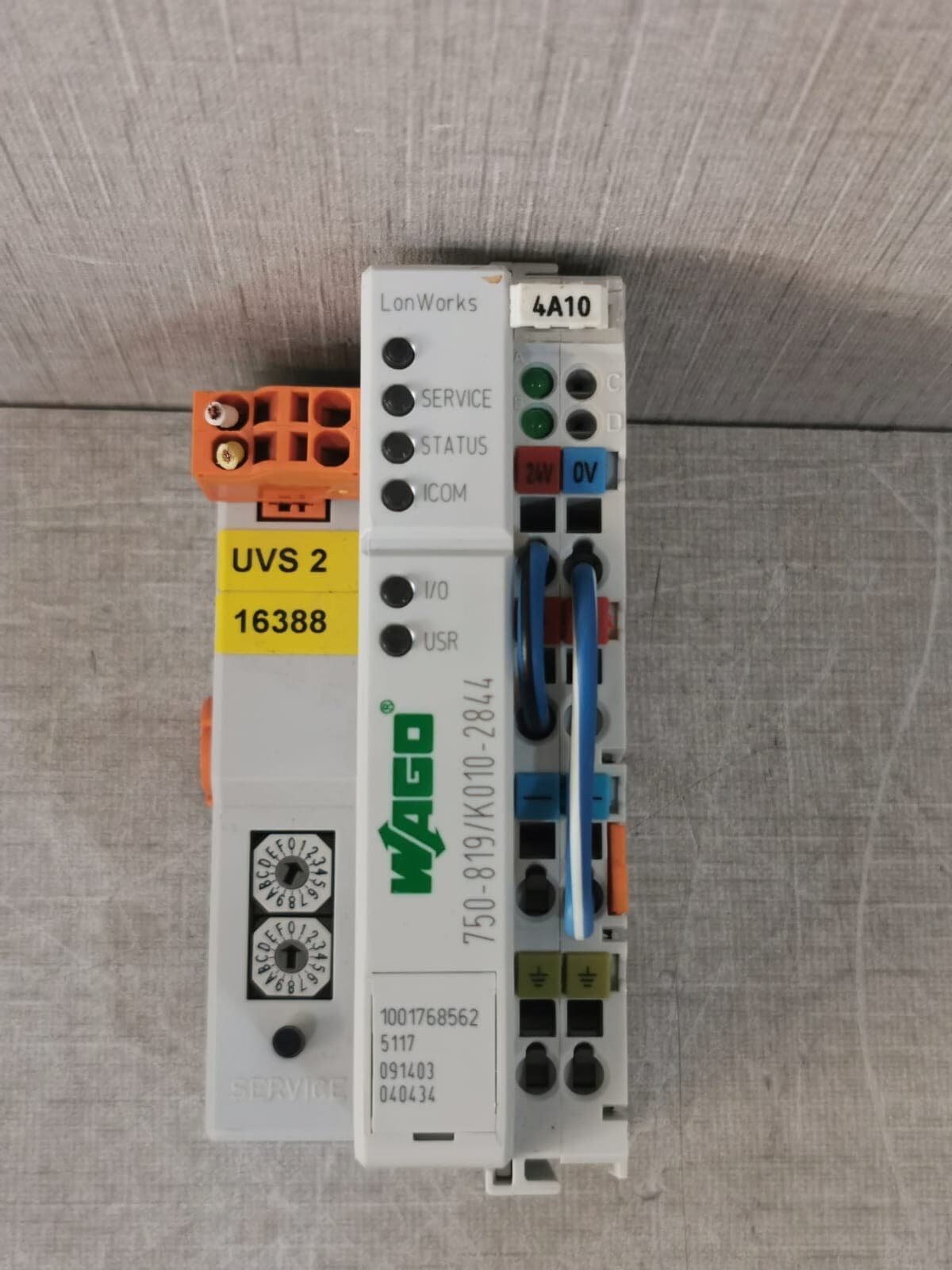 WAGO 750-819/K010-2844 LONWORKS CONTROLLER