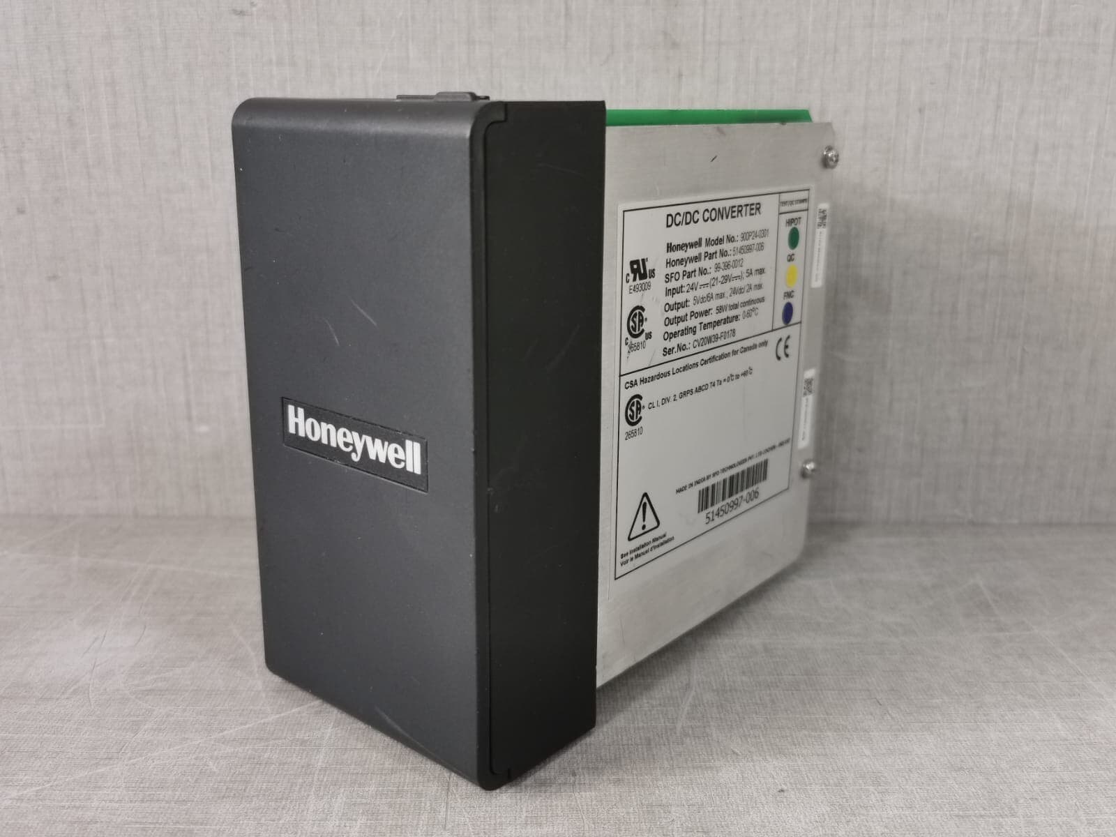 HONEYWELL 900P24-0301/ 51450997-006 DC/DC CONVERTER