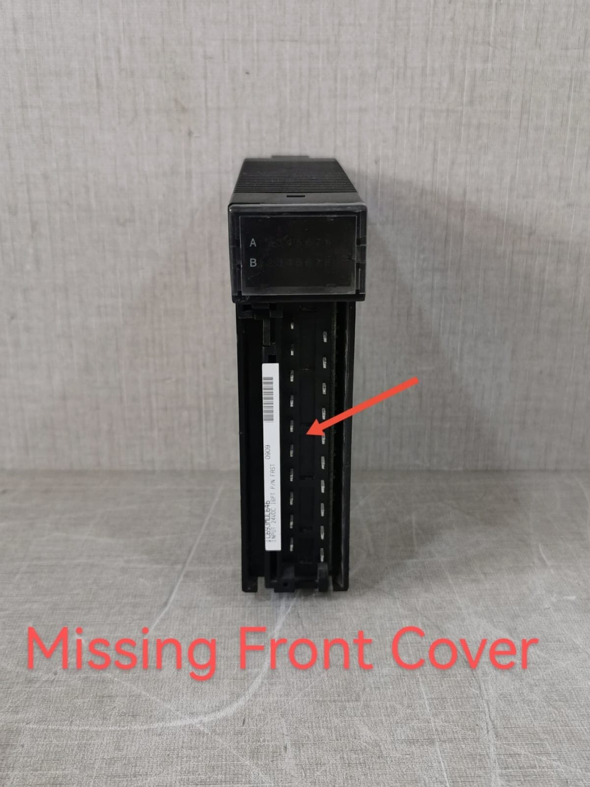 IC693MDL646F GE FANUC Input Module - Missing Front Cover
