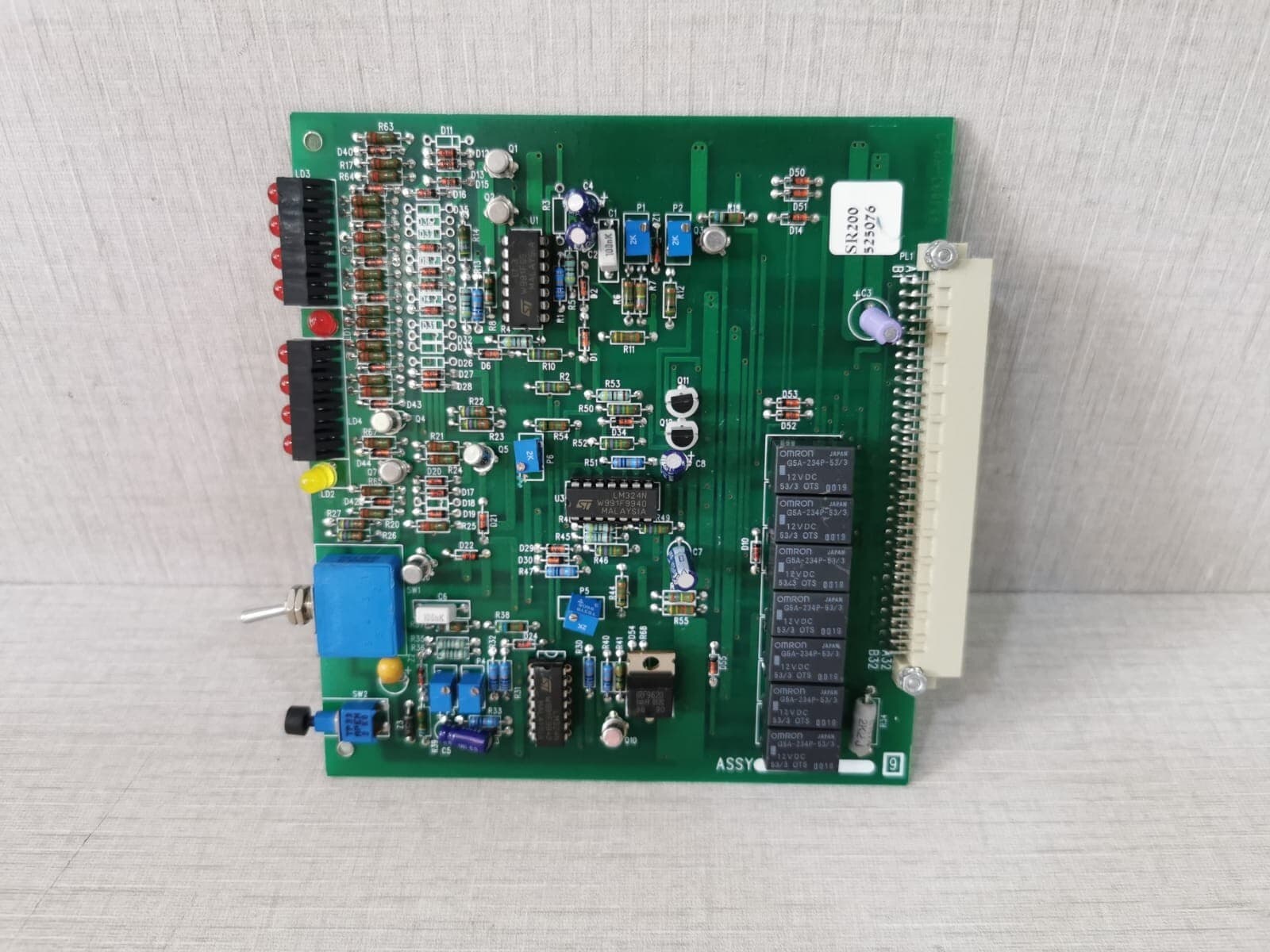 SR200 525076 MAIN PCB BOARD Assy. 523903-X2-9 & 523903-X1-9