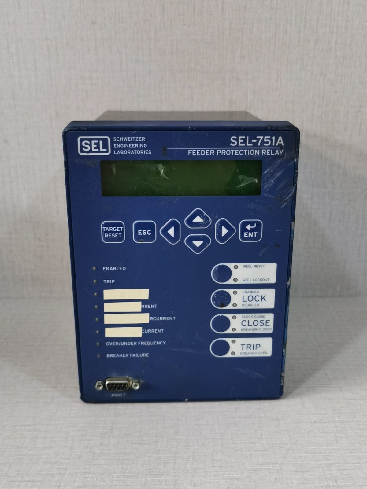 SEL SEL-751A Feeder Protection Relay P/N: 751A12B1B0X0X810100