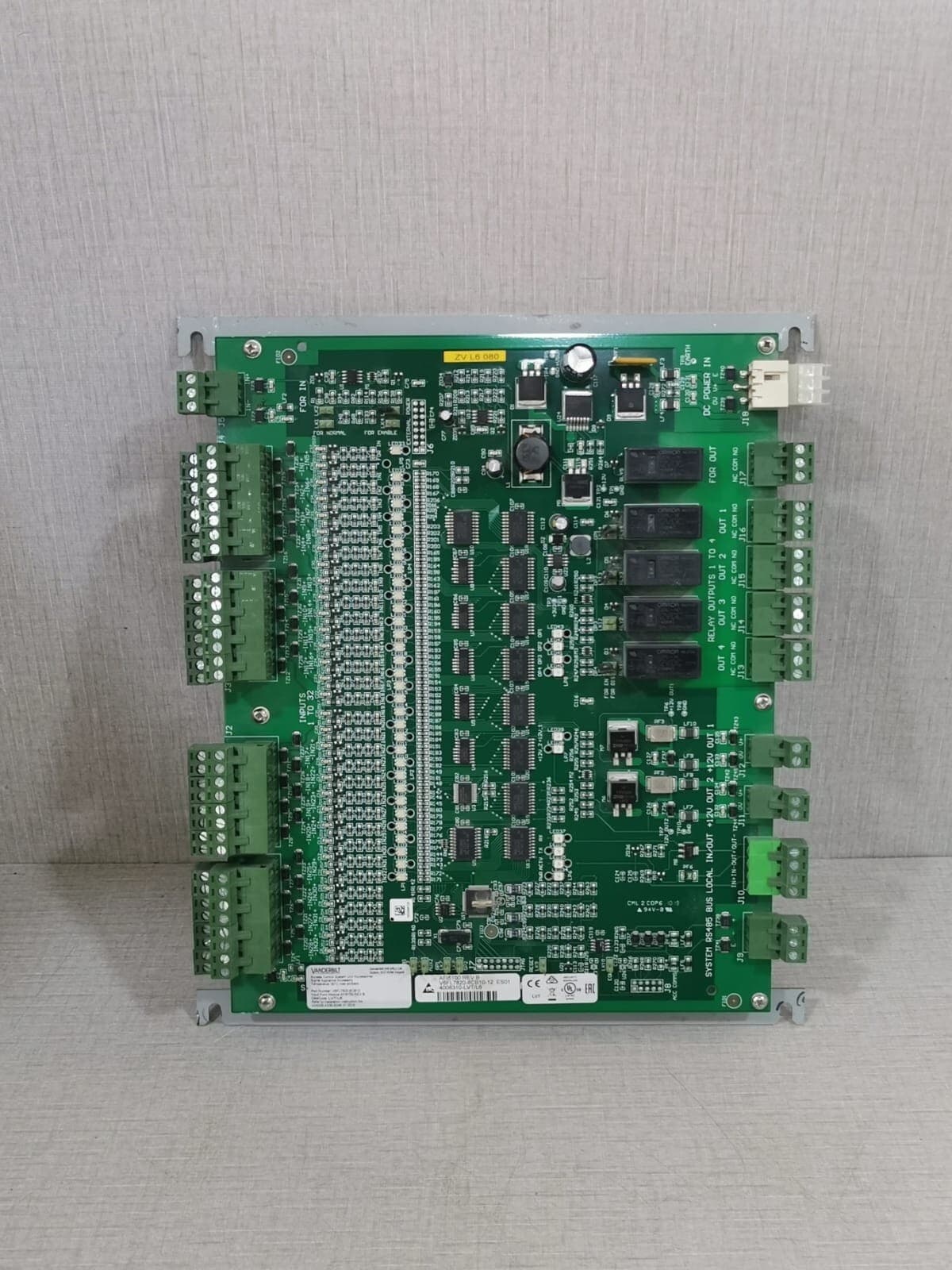 VANDERBILT AFI5100 REV. B PCB Control Board V6FL7820-8CB10-12