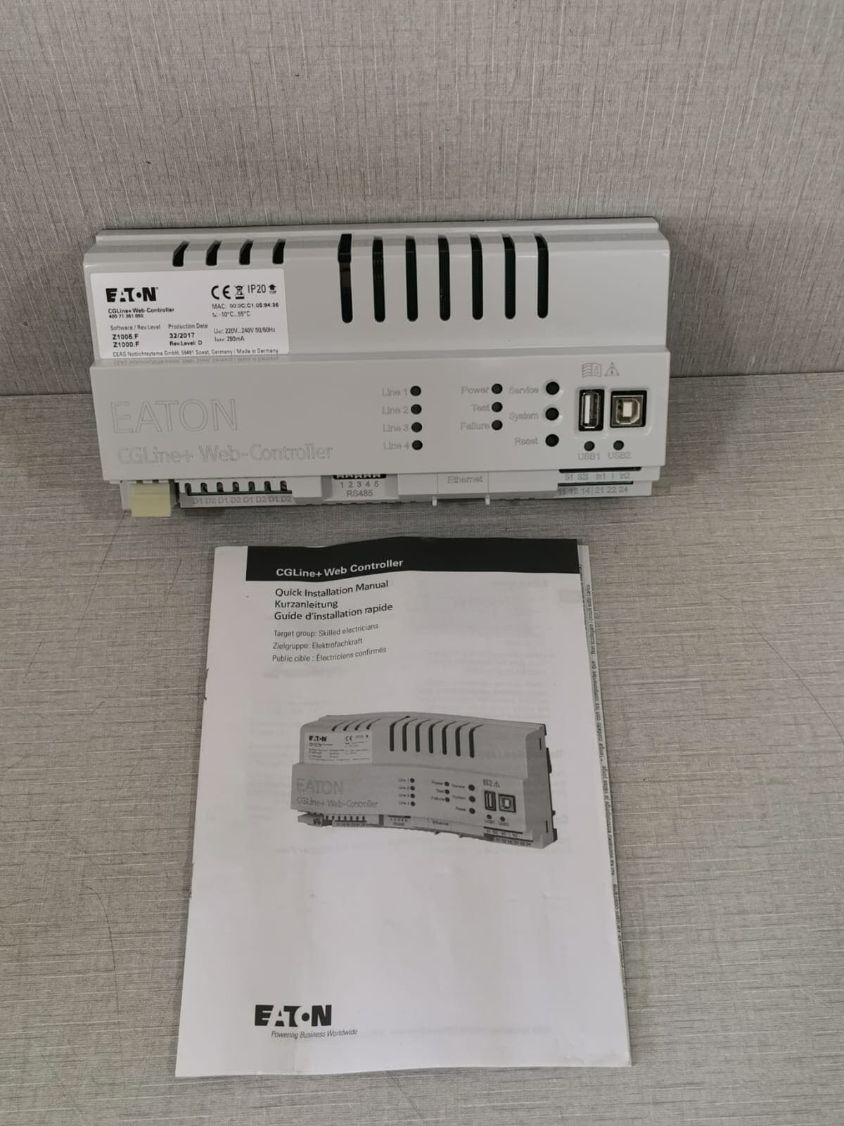 EATON CGLine+Web-Controller 400 71 361 050 / 40071361050