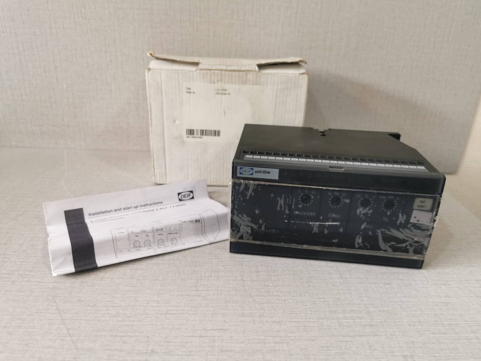 DEIF UNI-LINE LSU113DG 100100628.20 LOAD SHARING UNIT 440V