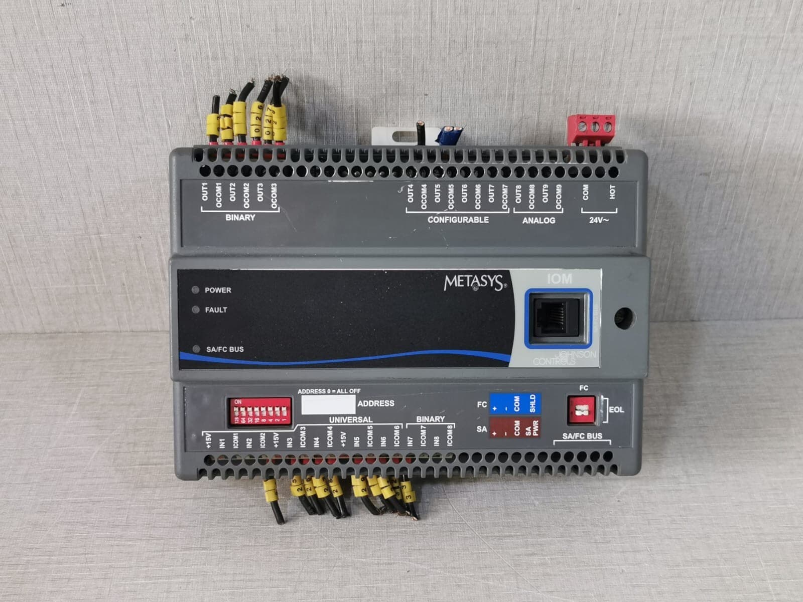 Johnson Controls Metasys IOM | MS-IOM4710-0 / MS-IOB4710-0