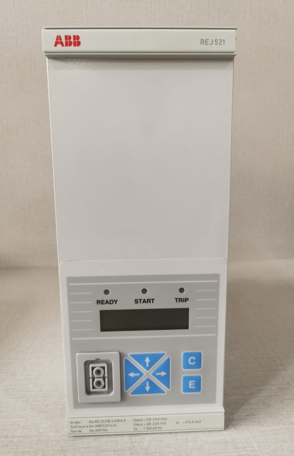 ABB REJ521 PROTECTION RELAY REJ521B416BAA