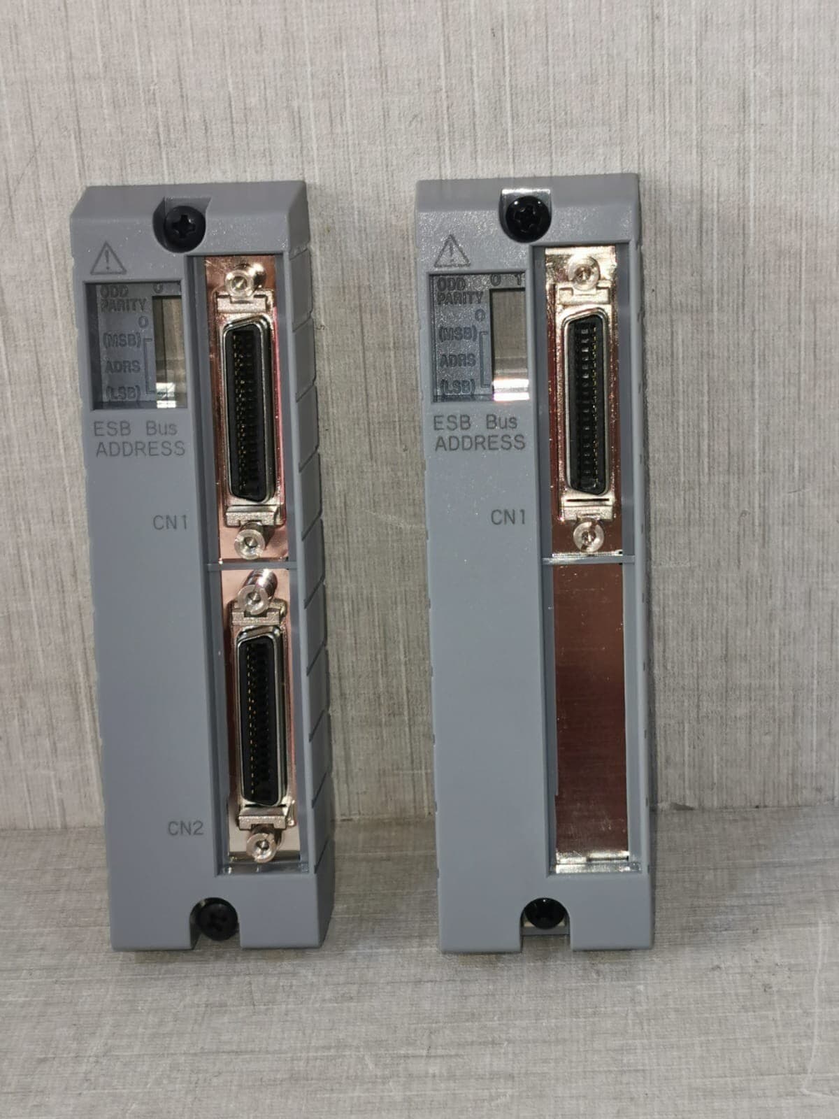 YOKOGAWA ESB BUS ADDRESS FRONT CONNECTOR CN1 + CN1&2