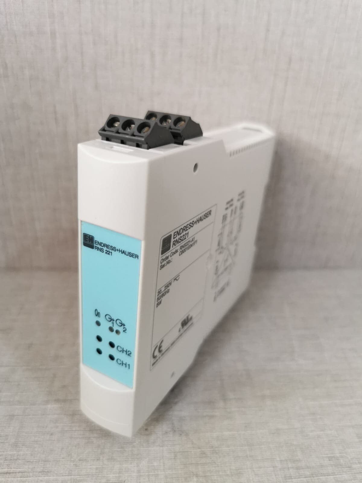 ENDRESS+HAUSER RNS221 TRANSMITTER SUPPLY RNS221-A1