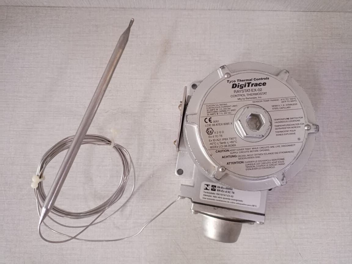 Tyco Thermal Controls RAYSTAT-EX-02 Control Thermostat By Barksdale