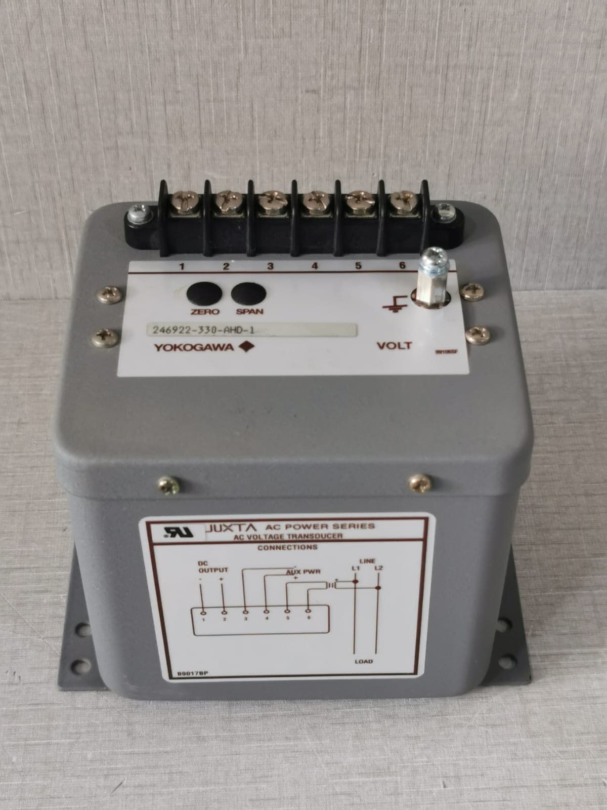 Yokogawa 246922-330-AHD-1 AC Voltage Transducer