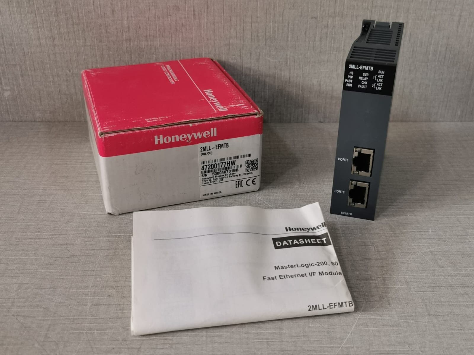 Honeywell 2MLL-EFMTB Fast Ethernet I/F Module