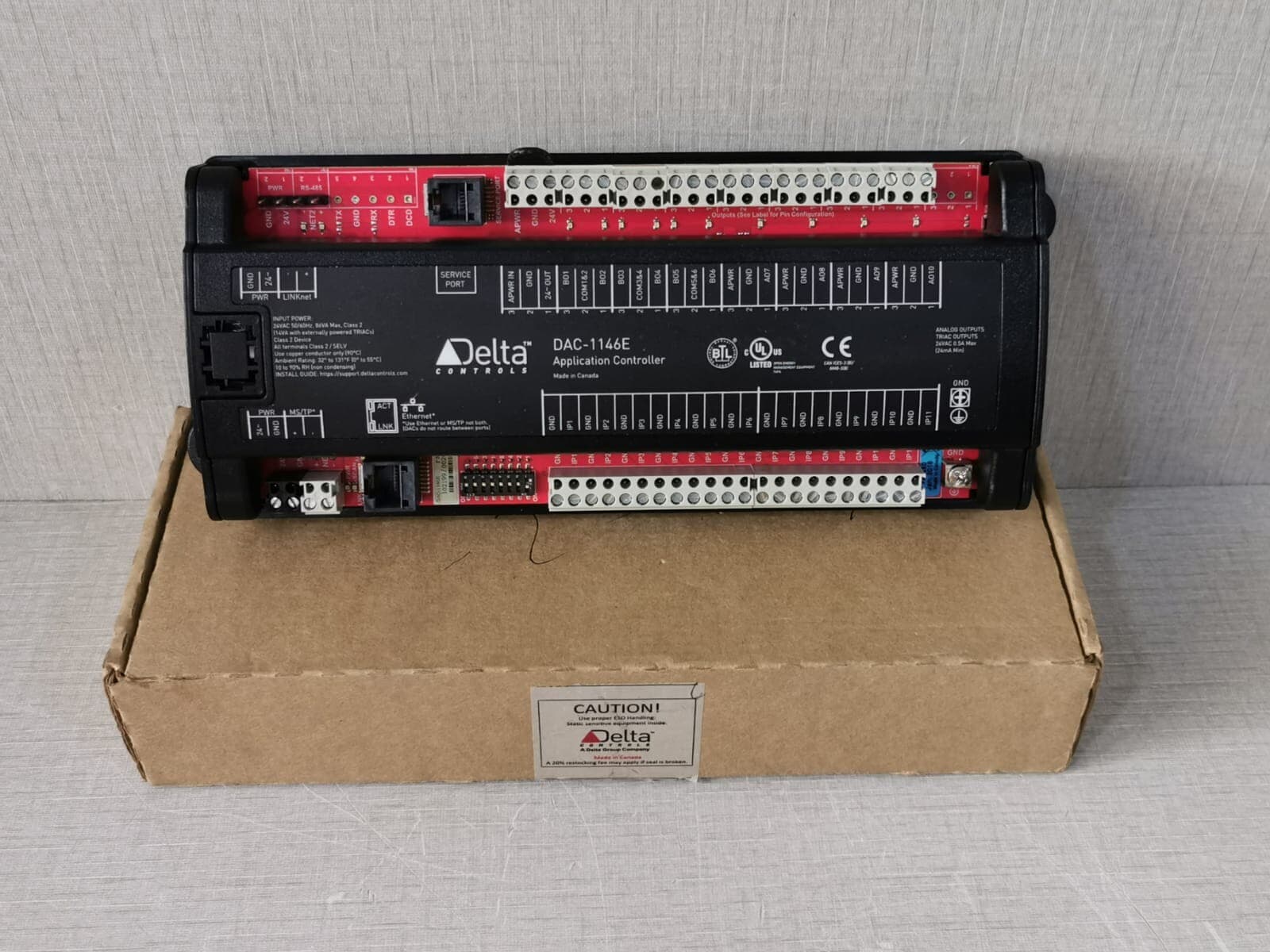 Delta Controls DAC-1146E Application Controller 24V