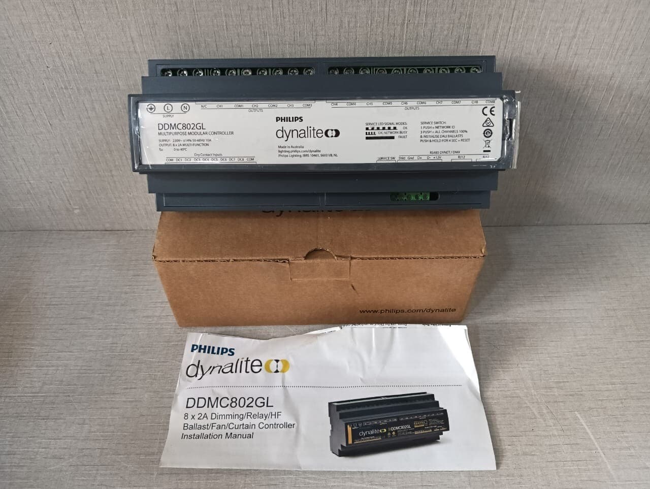 PHILIPS DYNALITE DDMC802GL MULTIPURPOSE MODULAR CONTROLLER
