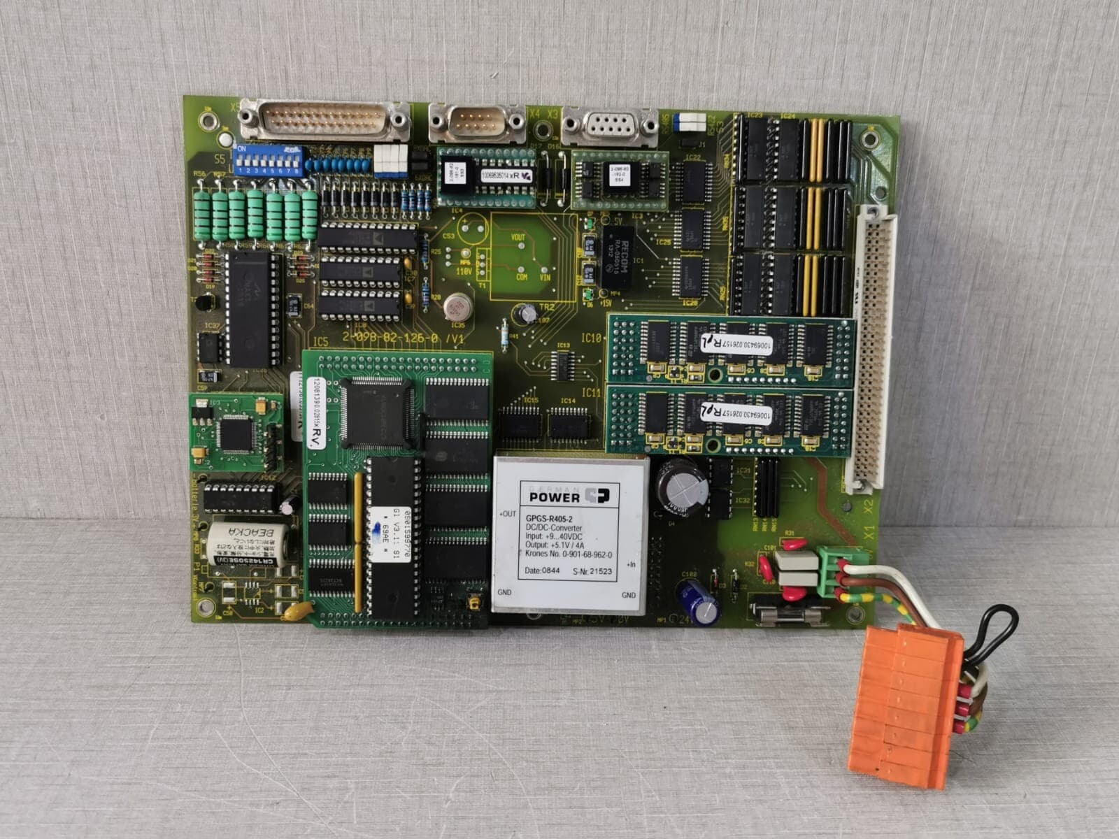 KRONES 2-098-82-126-0/V1 PCB Board 2-098-82-126-0