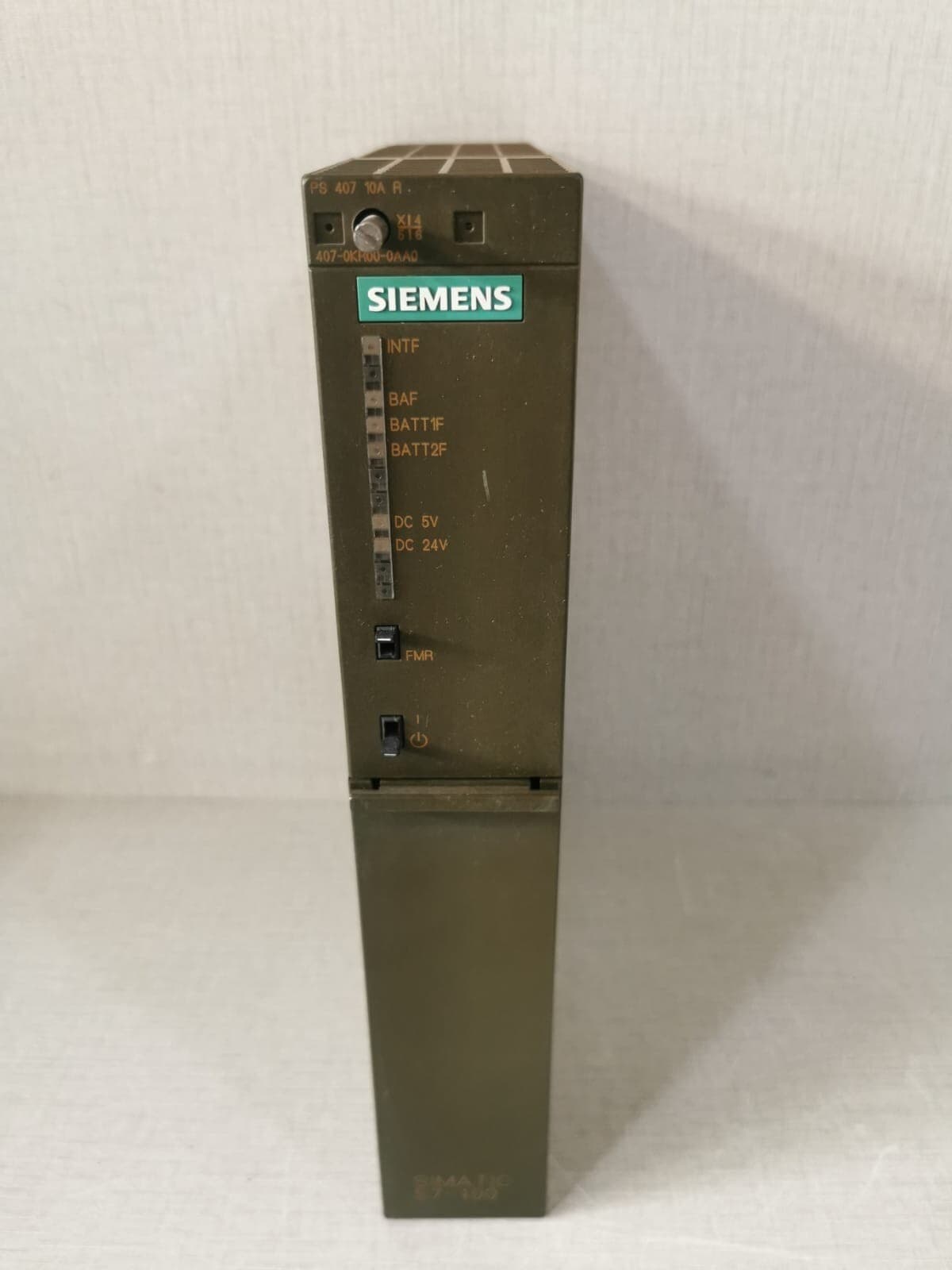 SIEMENS SIMATIC S7-400 PROCESS CONTROLLER 6EST 407-0KR00-0AA00