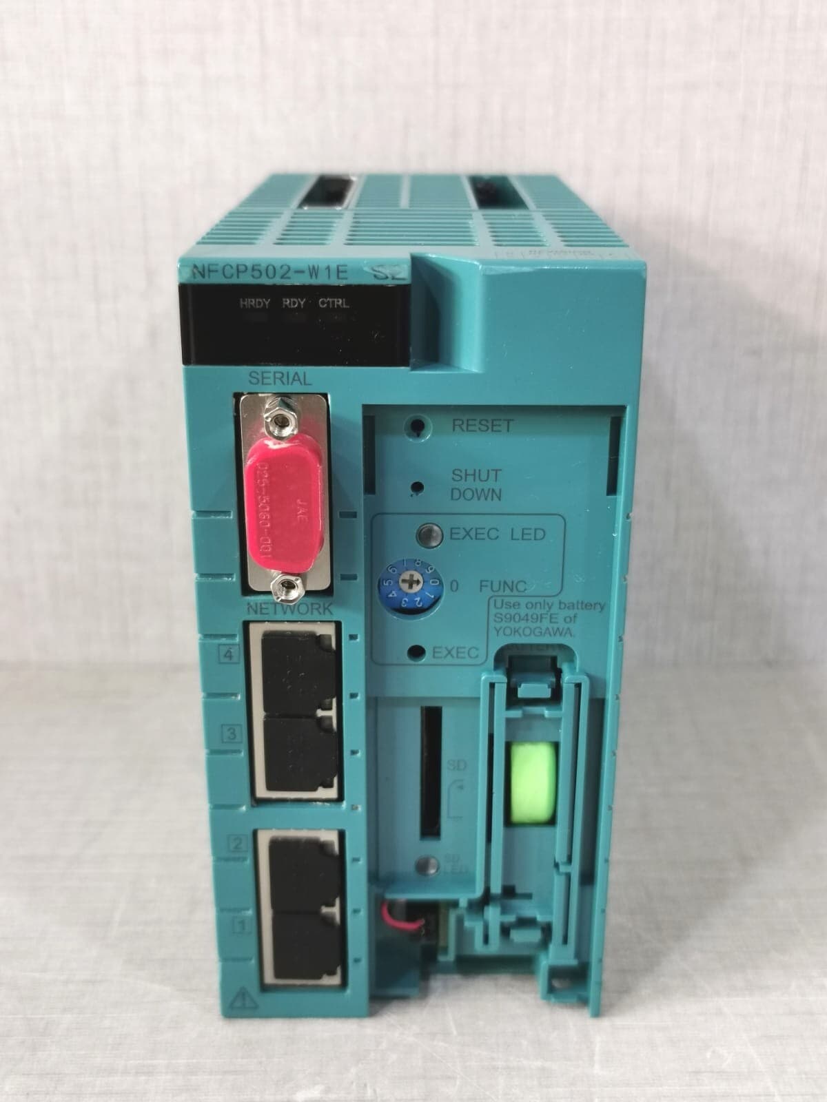 NFCP502 YOKOGAWA NFCP502-W1E STYLE S2 CPU MODULE - WITHOUT COVER &