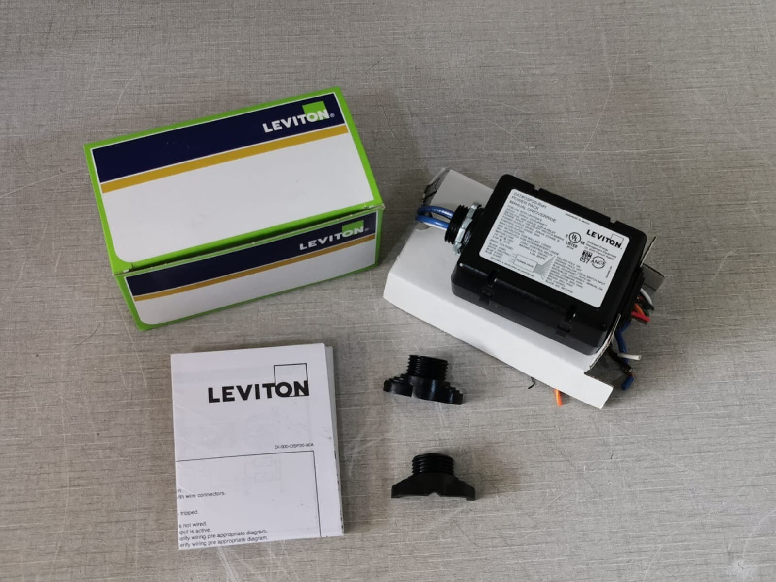 Leviton OSP20-RDH Sensor Power Pack (Black)