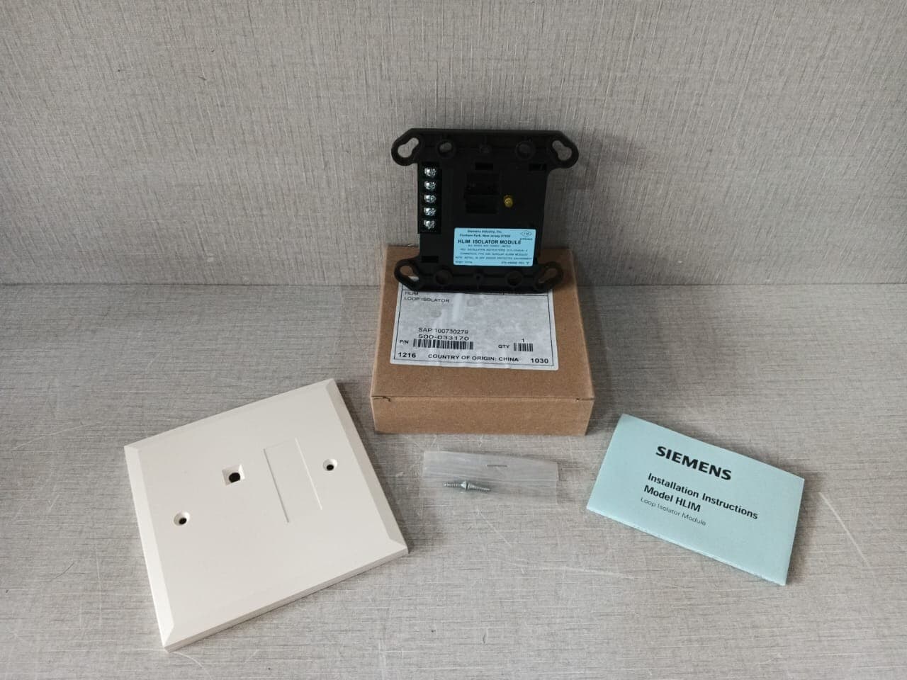 Siemens HLIM Loop Isolator Module 500-033170 Rev. 3