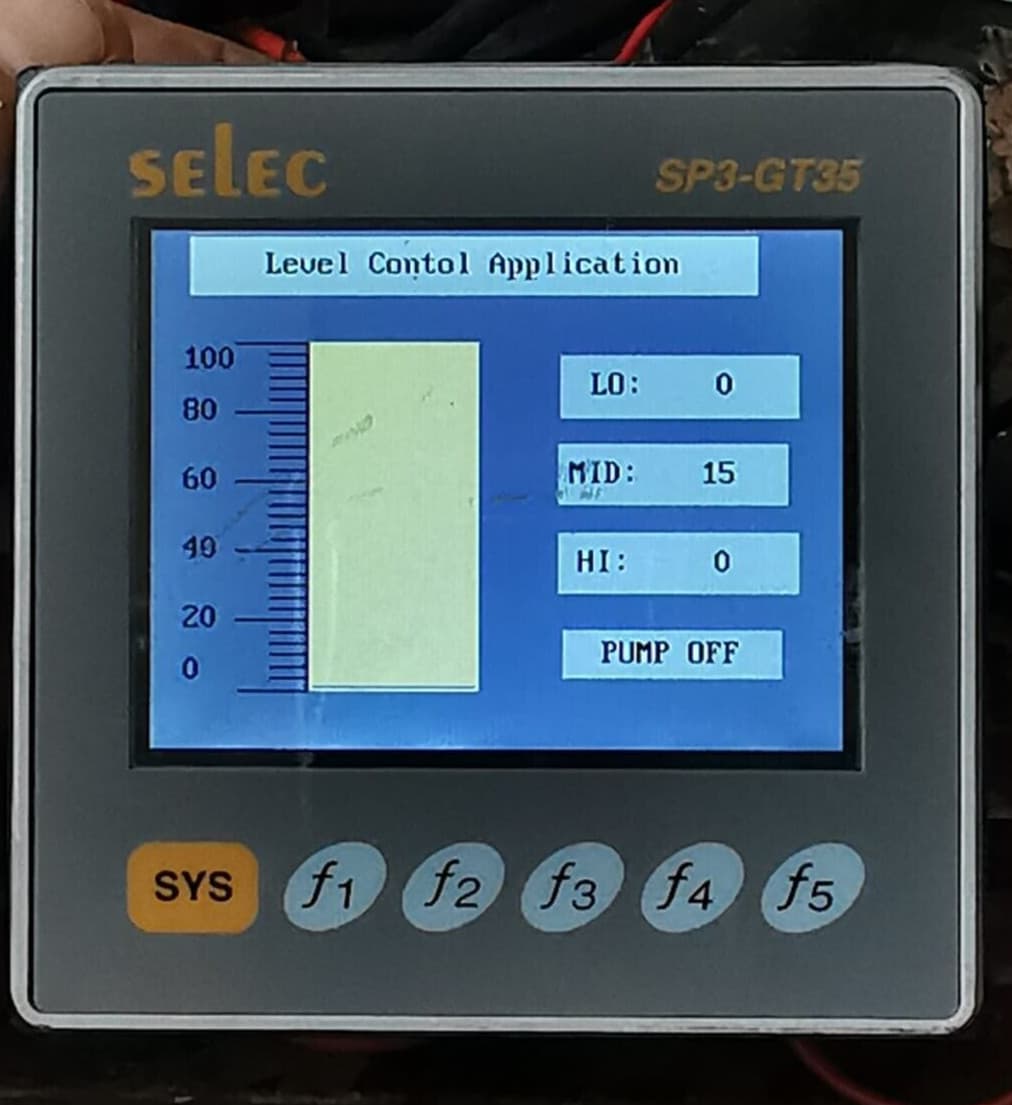 SELEC SP3-GT35 GRAPHIC TOUCH HUMAN MACHINE INTERFACE - TRIED & TESTED
