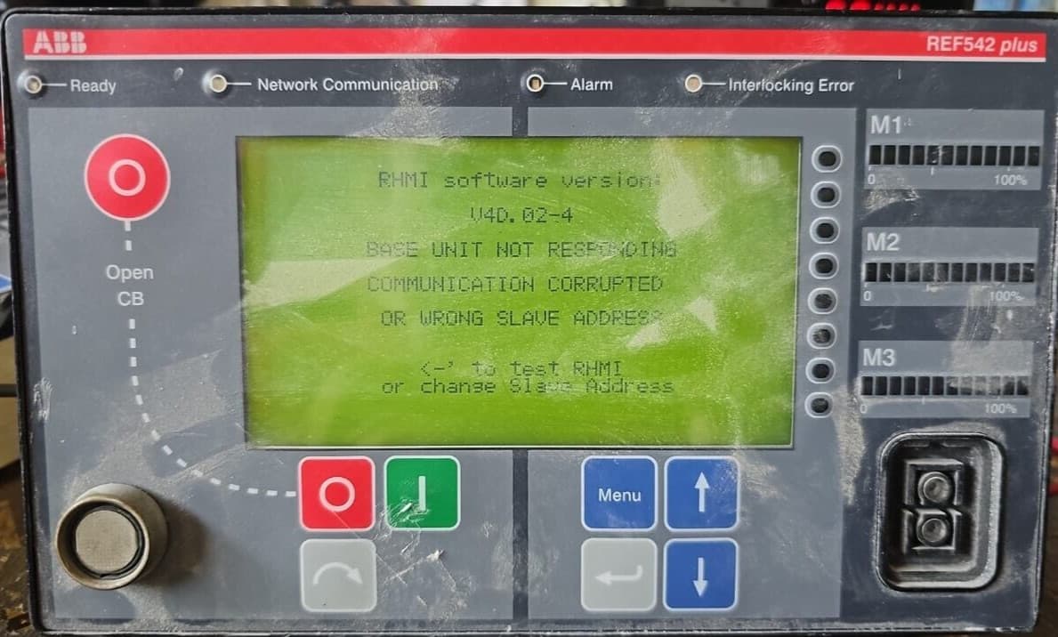 ABB REF542plus HMI UNIT 750090-802D
